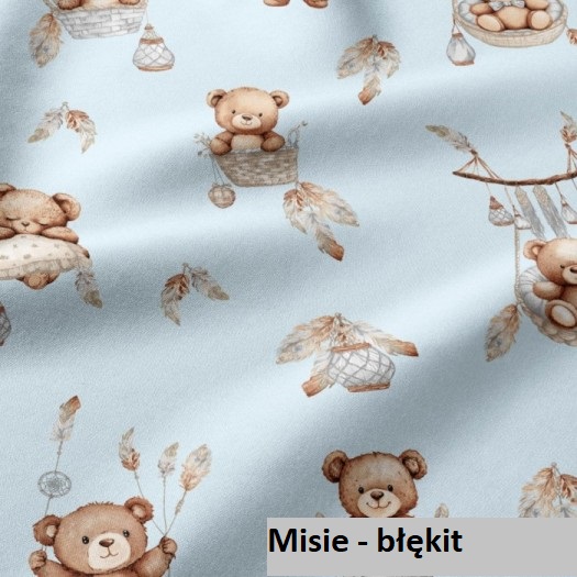 misie-blekit-posciel-do-lezakowania posciel do lezakowania misie