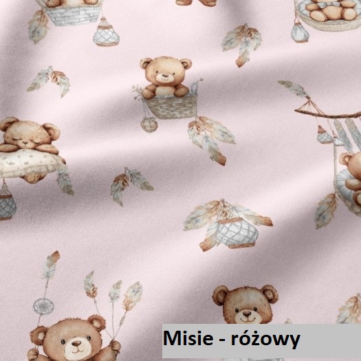 misie-rozowy-posciel-do-lezakowania posciel do lezakowania misie