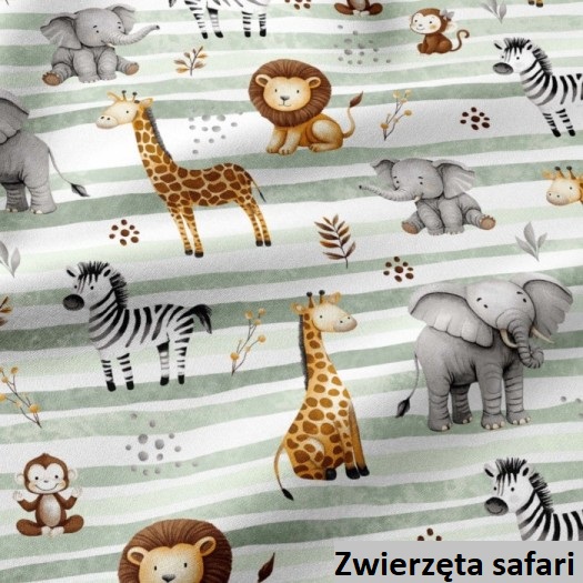 zwierzeta-safarii-zoo-posciel-do-lezakowania posciel do lezakowania zwierzeta safari